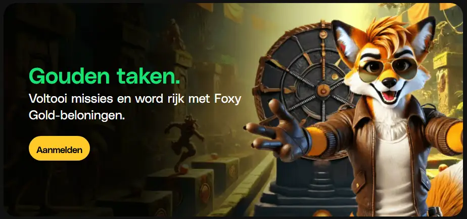 FoxyGold Casino Golden Tasks